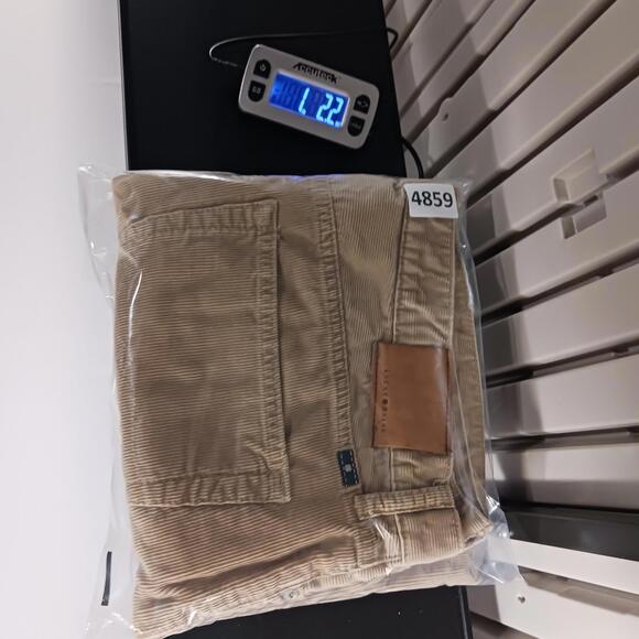 Lucky Brand 221 Original Straight Cotton Pants Men’s Size 38Wx30L Brown Corduroy - Picture 9 of 16